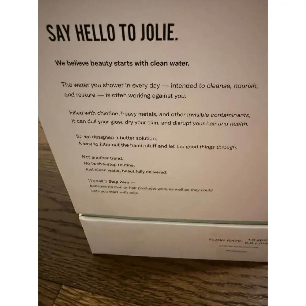 Jolie Filtered Showerhead Annual Pack